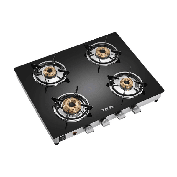 Sleek 4 burner 2024 gas stove